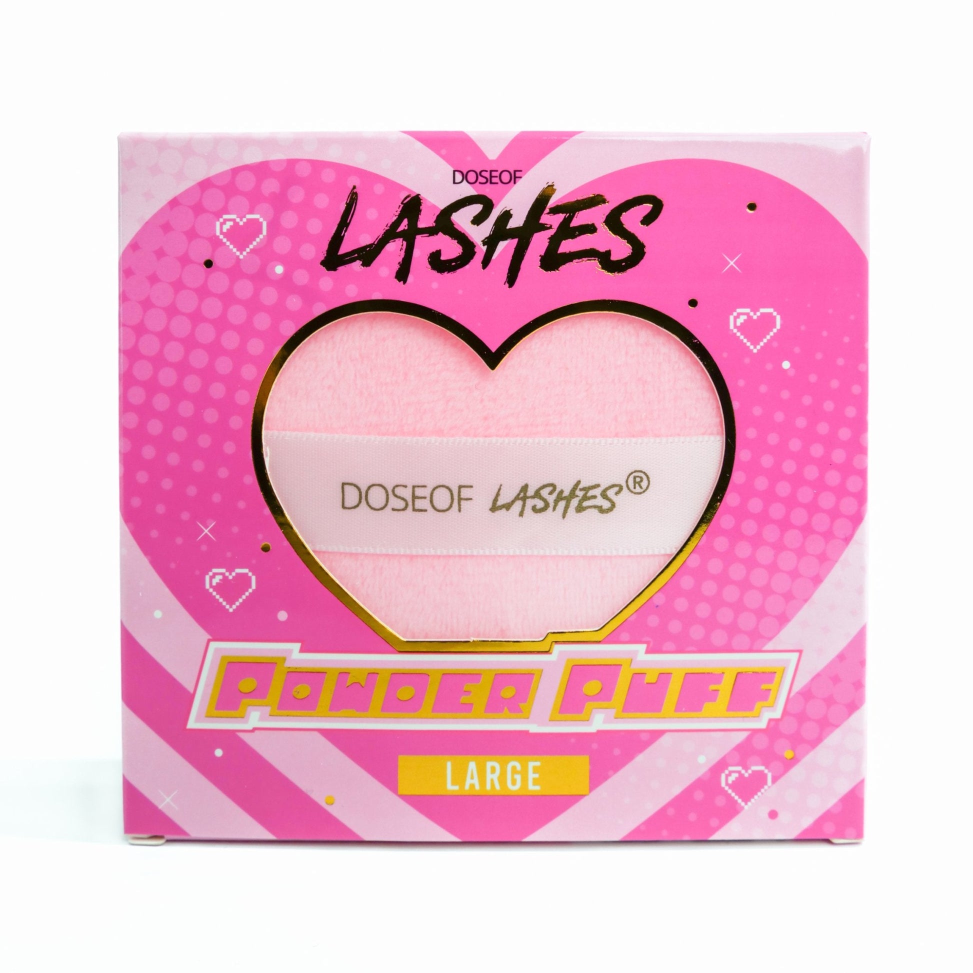 Heart Powder Puff Large - Dose of Lashes