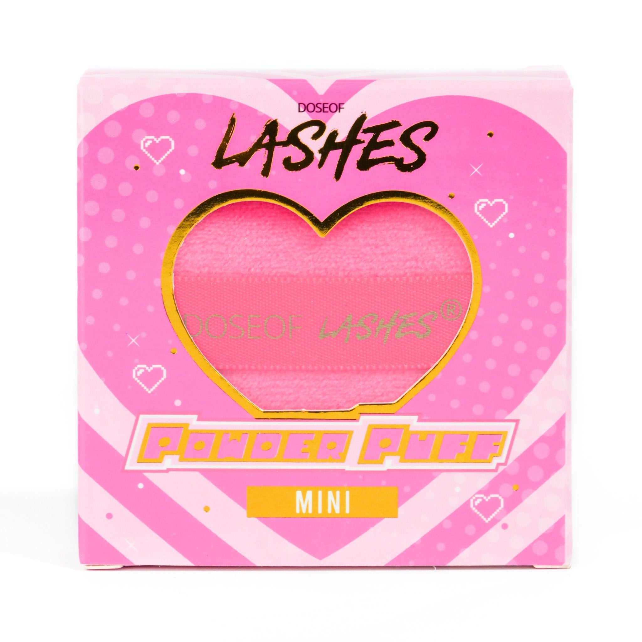 Heart Powder Puff Mini - Dose of Lashes